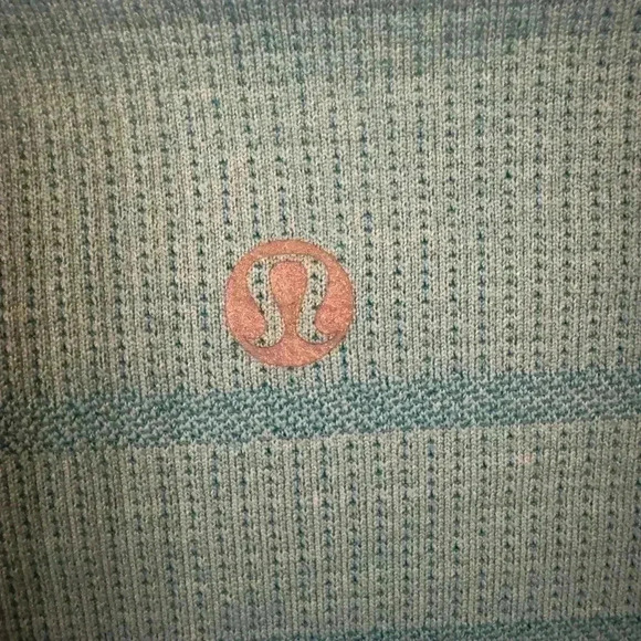Lululemon swiftly long sleeve athletic tee blue/green size 6 - Picture 6 of 9